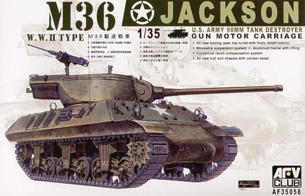 Afv Club - M36 TANK DESTROYER Afv Club - M36 TANK DESTROYER